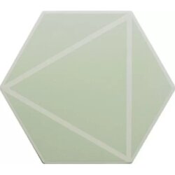 Керамогранит FANCY LINES MINT 20x23 см DNA Tiles  арт. 127020