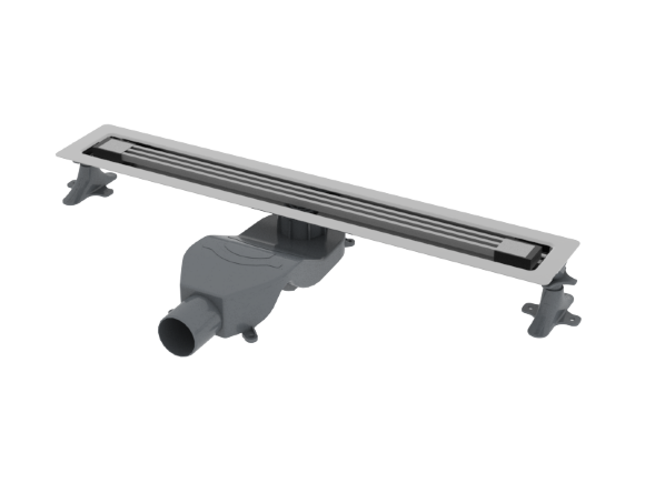 Душевой лоток B&T INFINITY 80см, нерж.сталь ХРОМ, арт. 981-80-CR