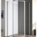 Душевой уголок ECO Хром Cezares - ECO-O-P-1-100-C-Cr