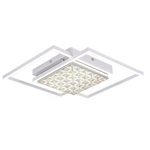 Потолочный светодиодный светильник Modern Acrylic модерн FA112, Ambrella light цвет: белый
