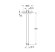 Потолочный кронштейн для верхнего душа 292 мм (хром) GROHE Rainshower арт. 28497000