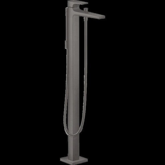 Hansgrohe смеситель для ванны напольного монтажа, Metropol, матовый черный арт. 32532340