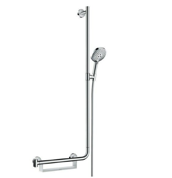 Hansgrohe душевой гарнитур со штангой 110 см, правосторонний, Raindance Select S, глянцевый хром арт. 26326000
