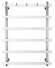 Полотенцесушитель электрический, хром, Secado 80x60x70, Понтида 1 К - 4603759402048 Полотенцесушитель электрический, хром, Secado 80x60x70, Понтида 1 К - 4603759402048
