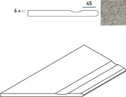 Ступень Grey Bor.30X60 Svasato Round Sx, Italon Discover x2 арт. 620090001029