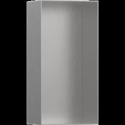 Hansgrohe настенный короб с открытой рамой, 30х15х10 см, XtraStoris Minimalistic, матовая нержавеющая сталь арт. 56070800 Hansgrohe настенный короб с открытой рамой, 30х15х10 см, XtraStoris Minimalistic, матовая нержавеющая сталь арт. 56070800