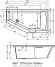 Акриловая ванна GETA 160x90 LEFT - PLUG & PLAY RIHO арт. BD47 (BD4700500000000)