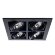 Встраиваемый светильник, вид современный Cardani Black Arte Lamp цвет:  черный - A5930PL-4BK