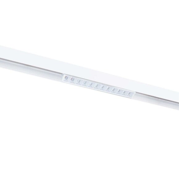 Трековый светодиодный светильник, вид хай-тек Linea Arte Lamp цвет:  белый - A4664PL-1WH