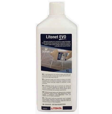 Моющее средство для плитки, 1 л. Litokol Litonet Evo 101302