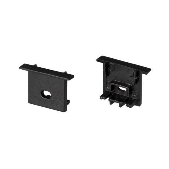 Набор заглушек SL-Comfort-1716-F Black c отверстием Arlight - 031775