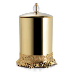 3SC Ведро с крышкой, ручка Swarovski,  Bally цвет: золото арт. FSS65/05GD