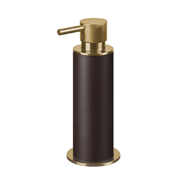Диспенсер для жидкого мыла ADJ Италия, D7xH19 цвет: Gold (шоколад) арт. 4980.Gold/06