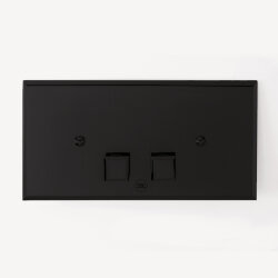 3SC Клавиша смыва для бачков Geberit UP320/720, 33*2,5*h17, материал: латунь,  QUARE pLAQUE цвет: черный арт. SQL00NO