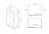 Душевой уголок Schwarzer Diamant 1800x900мм, Черный, ABBER арт. AG30180B-S90B-S90B