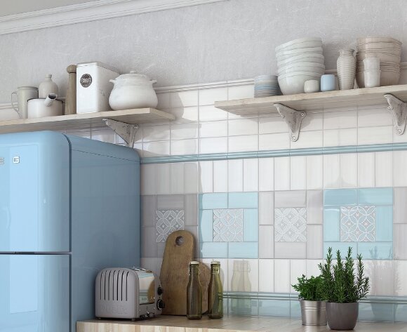 BLD019 Керамический бордюр 15x3 Багет Мурано голубой глянцевый в Москве BLD019 Керамический бордюр 15x3 Багет Мурано голубой глянцевый в Москве