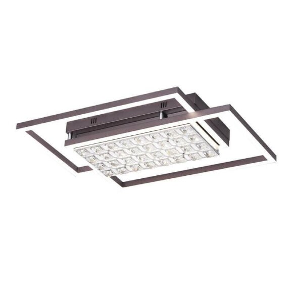 Потолочный светодиодный светильник Modern Acrylic модерн FA114, Ambrella light цвет: коричневый