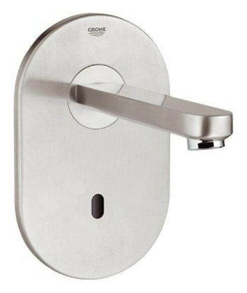 Электронный смеситель для раковины, настенный монтаж (нерж/сталь) GROHE Eurosmart Cosmopolitan E арт. 36335SD0