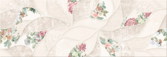 Купить Керамогранит Malwiya Milk Floris 506931101 плитка 24.2х70 (Россия) Eletto Ceramica в Москве