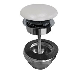 Донный клапан клик KERASAN Nolita, 923359 цвет: Grigio matt Донный клапан клик KERASAN Nolita, 923359 цвет: Grigio matt