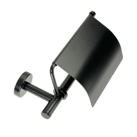 Держатель туалетной бумаги закрытый, Migliore Fortis, черный арт. 31764 Держатель туалетной бумаги закрытый, Migliore Fortis, черный арт. 31764