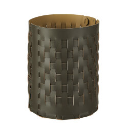 Корзинка Bottega оливковый, 25х25 кожа ADJ - 1525.55 Корзинка Bottega оливковый, 25х25 кожа ADJ - 1525.55