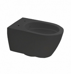 Унитаз Scarabeo MOON подвесной безободковый цвет: темно-серый 5520/CL 49 Унитаз Scarabeo MOON подвесной безободковый цвет: темно-серый 5520/CL 49