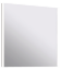 AQWELLA SM Зеркало со светодиодной подсветкой в металлическом профиле, выключателем и регулятором освещенности. - SM0207