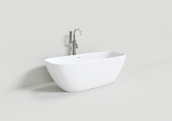 Ванна из искусственного камня NT202 BERGAMO NT BAGNO цвет: белый матовый