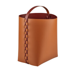Корзина Helena ADJ Италия, 35x30xH45 цвет: коньяк (бордо) арт. 3645.09/30 Корзина Helena ADJ Италия, 35x30xH45 цвет: коньяк (бордо) арт. 3645.09/30