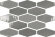 Настенная плитка Grey 10x20 Ape, 07975-0004 Harlequin