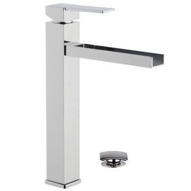 Смеситель для раковины, цвет: хром Remer Qubika Cascata QC10L