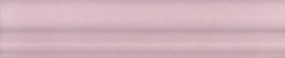 BLD018 Керамический бордюр 15x3 Багет Мурано розовый глянцевый в Москве