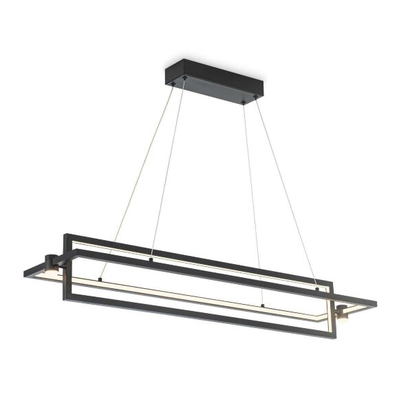 Подвесной светодиодный светильник Comfort Line современный FL5737, Ambrella light цвет: черный