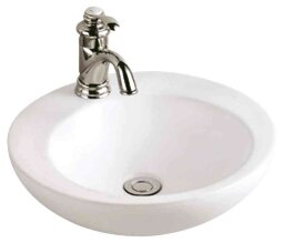 BelBagno Раковина накладная керамическая ошибкаxошибкаxошибка, круглая, глянцевый белый, арт. BB3096 (00000020223)