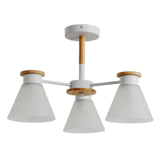 Потолочная люстра, вид современный Tyler Arte Lamp цвет:  белый - A1031PL-3WH