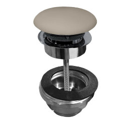 Донный клапан клик KERASAN Nolita, 923381 цвет: nocciola Донный клапан клик KERASAN Nolita, 923381 цвет: nocciola