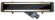 Линейный трап Pestan Confluo Premium Black Glass Line 300 Gold 13100094