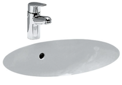 Раковина Laufen Birova встраиваемая снизу, цвет: белый, арт. 8.1119.1.000.000.1