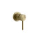 Смеситель для душа, встраиваемый, Gessi316 Gessi цвет: Brushed Brass PVD - 54019#727