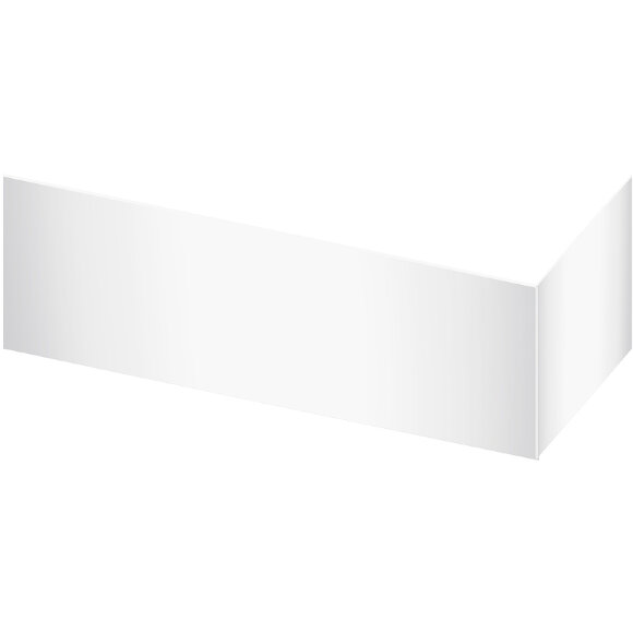 Панель декоративная L 160x120 Г-образная белая, Trinity Vayer арт. Гл000012196