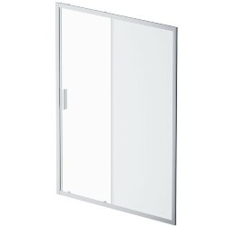 Душевая дверь 150 профиль хром матовый стекло матовое-прозрачное AM.PM Gem арт. W90G-150-1-195MM