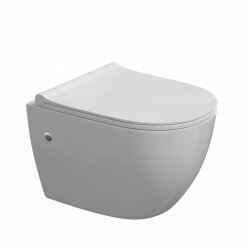 Унитаз подвесной 48 см., Сиденье дюропласт toma slim so, микролифт, быстросьем Okus Berges арт. 082127