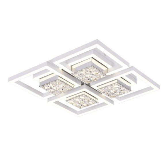 Потолочный светодиодный светильник Modern Acrylic модерн FA118, Ambrella light цвет: белый