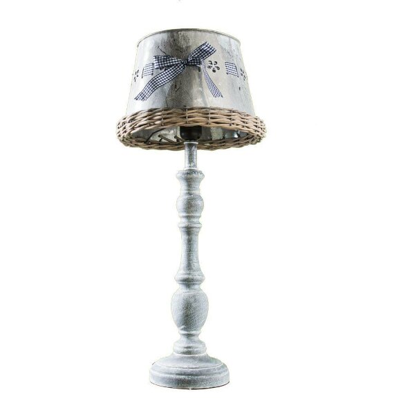Настольная лампа, вид арт-деко Fattoria Arte Lamp цвет:  серый - A5290LT-1RI