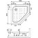 RGW Акриловый поддон для душа STyLE-tr 80x80 белый акрил арт. 16180588-11