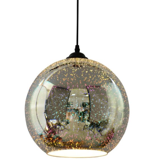 Подвесной светильник, вид современный Miraggio Arte Lamp цвет:  зеркальный - A3218SP-1BK