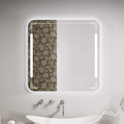 Зеркало с подсветкой Vintage 800*800*35, ALAVANN арт. 00000005262\1 Зеркало с подсветкой Vintage 800*800*35, ALAVANN арт. 00000005262\1