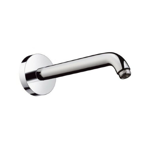 Hansgrohe душевой кронштейн настенный 230 мм, глянцевый хром арт. 27412000