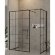 Душевое ограждение 140x120x200 New modus black New Trendy черный арт. EXK-5649